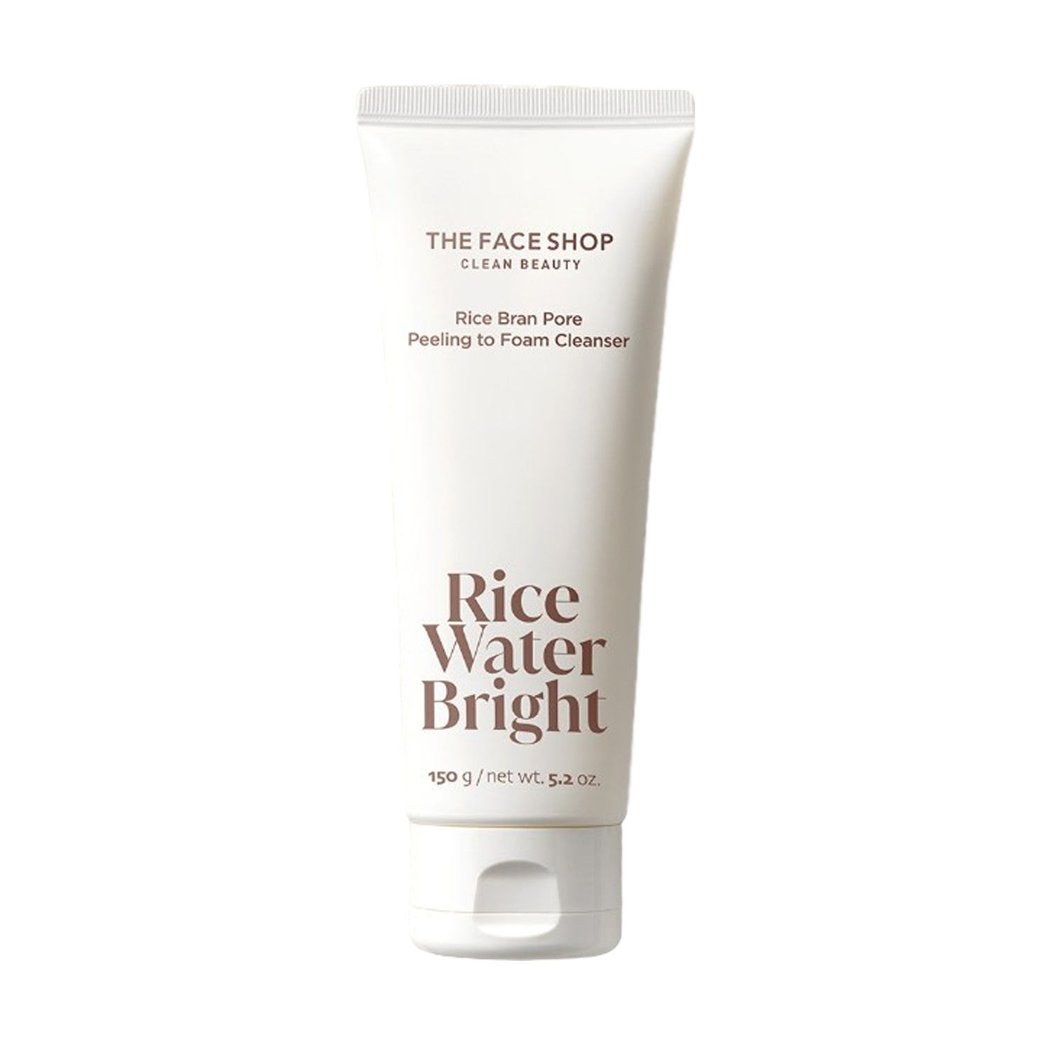 THE FACE SHOP Rice Bran Pore Peeling to Foam Cleanser 150ml