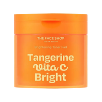 THE FACE SHOP Tangerine Vita C Brightening Toner Pads 180ml