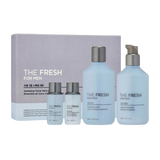 THE FACE SHOP El juego de cuidado de la piel facial hidratante Fresh For Hidrating (tóner 180 ml+emulsión 170 ml+tóner 32 ml+emulsión 32 ml)