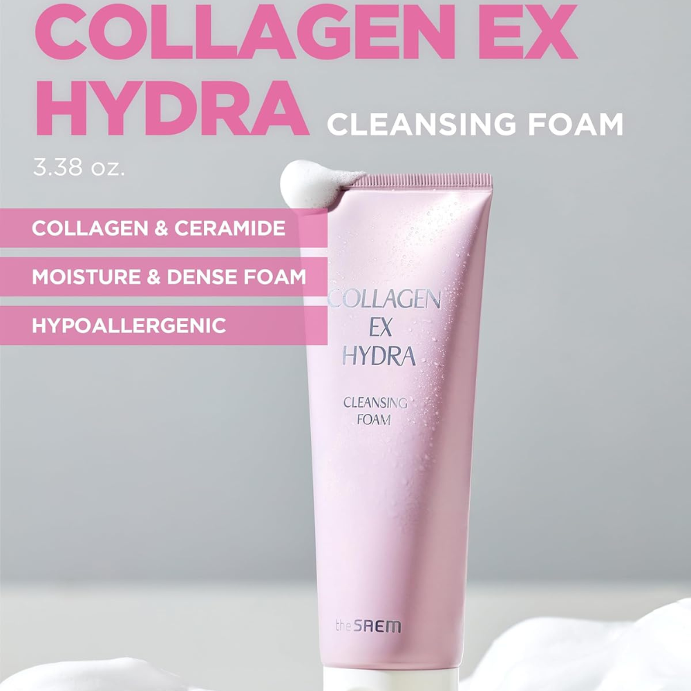 THE SAEM Collagen EX Hydra Cleansing Foam 100ml
