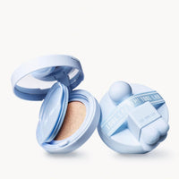 El laboratorio de laboratorio de sello de sello Fit Cushion Airy - Set / recargador de cepillos