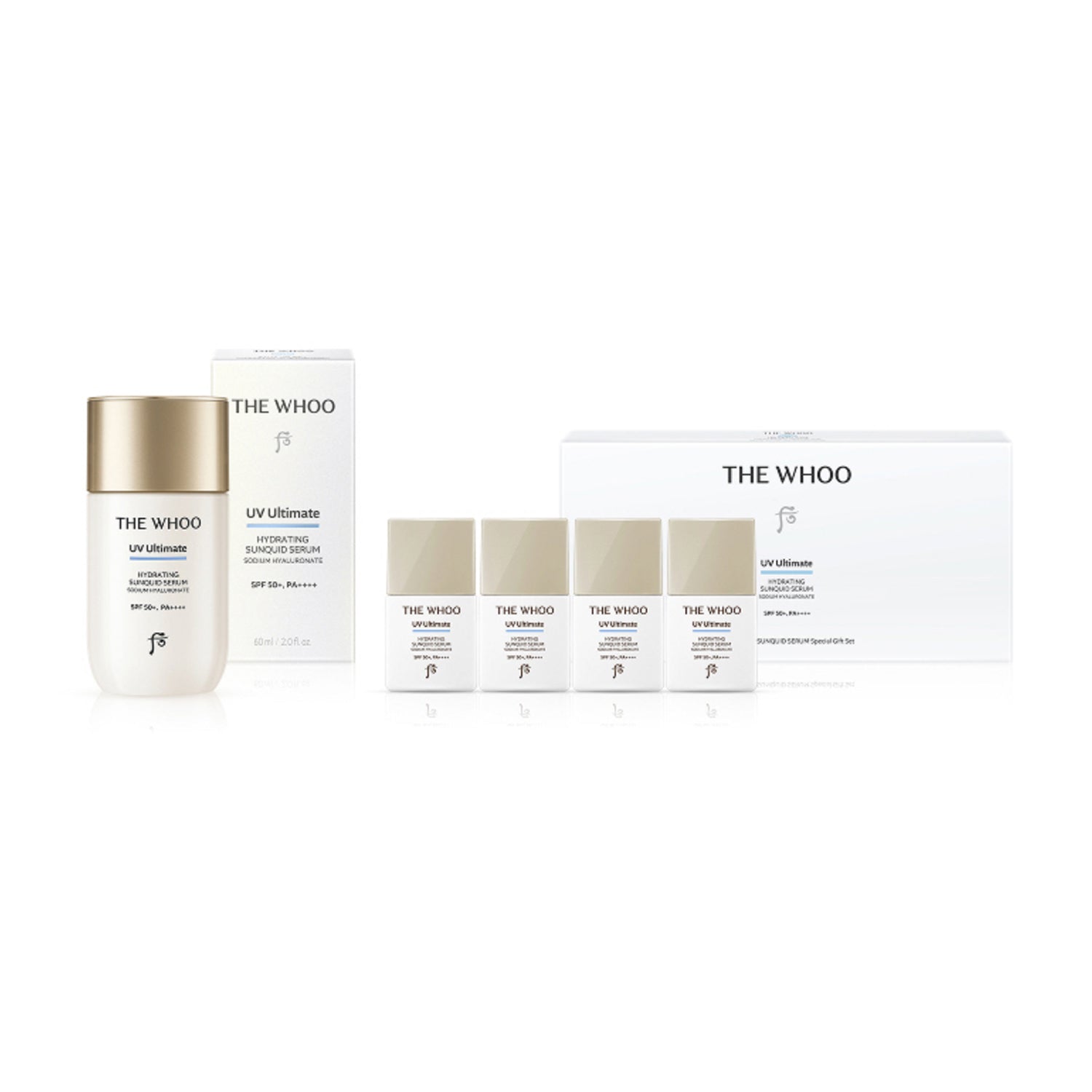 THE WHOO UV Ultimate Hydrating Sunquid Serum 60ml Special Set