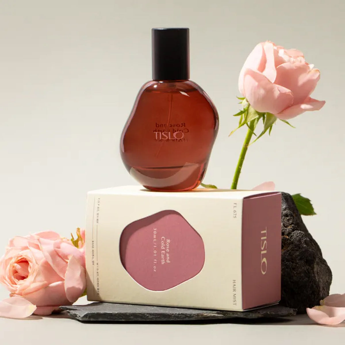 TISLO Hair Mist 30ml (Rose & Cold Earth)