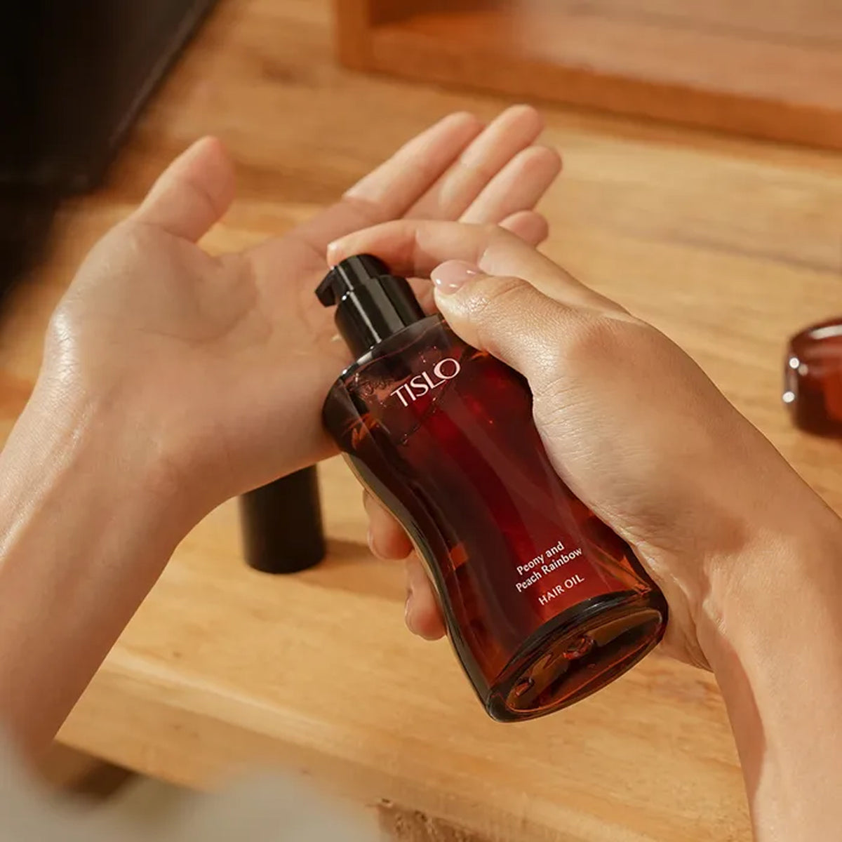 TISLO Hair Oil 80ml (Peony & Peach Rainbow)