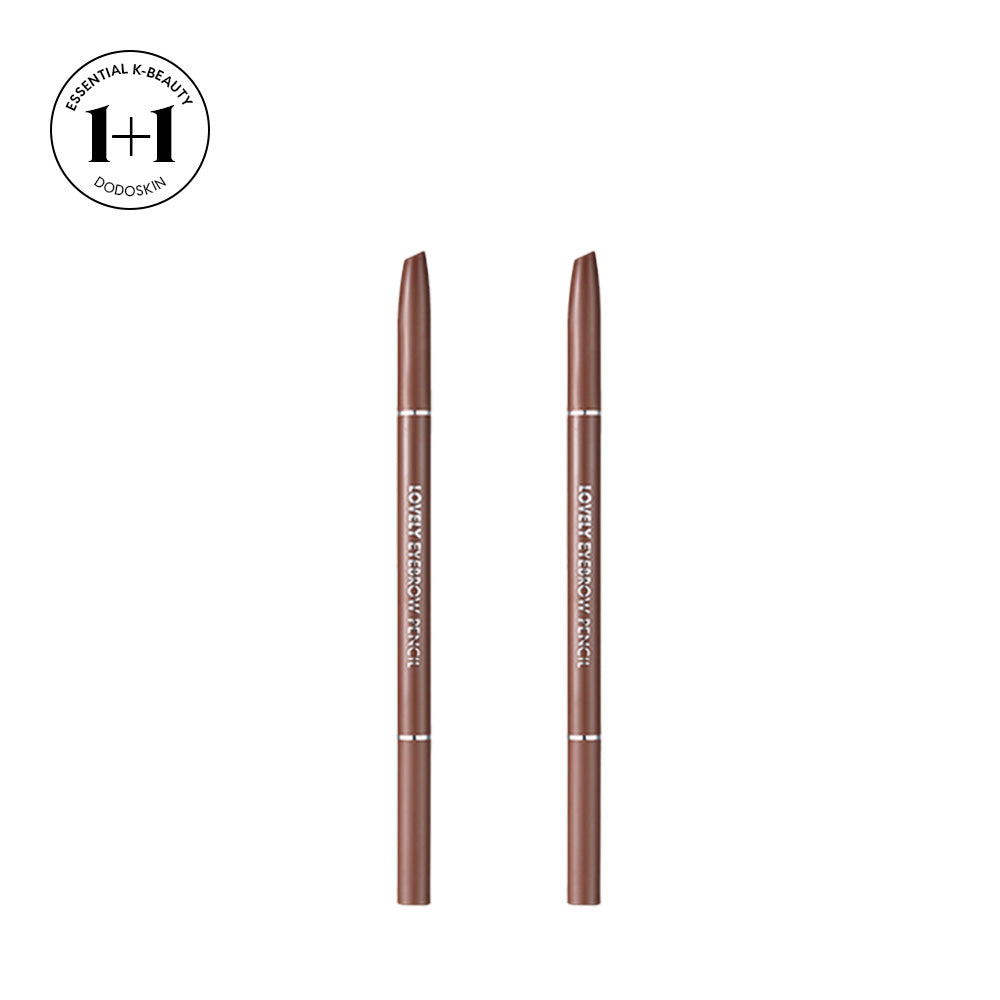 💛1+1💛 TONYMOLY Lovely Eyebrow Pencil (0.1g) NEW #4 Brown - DODOSKIN