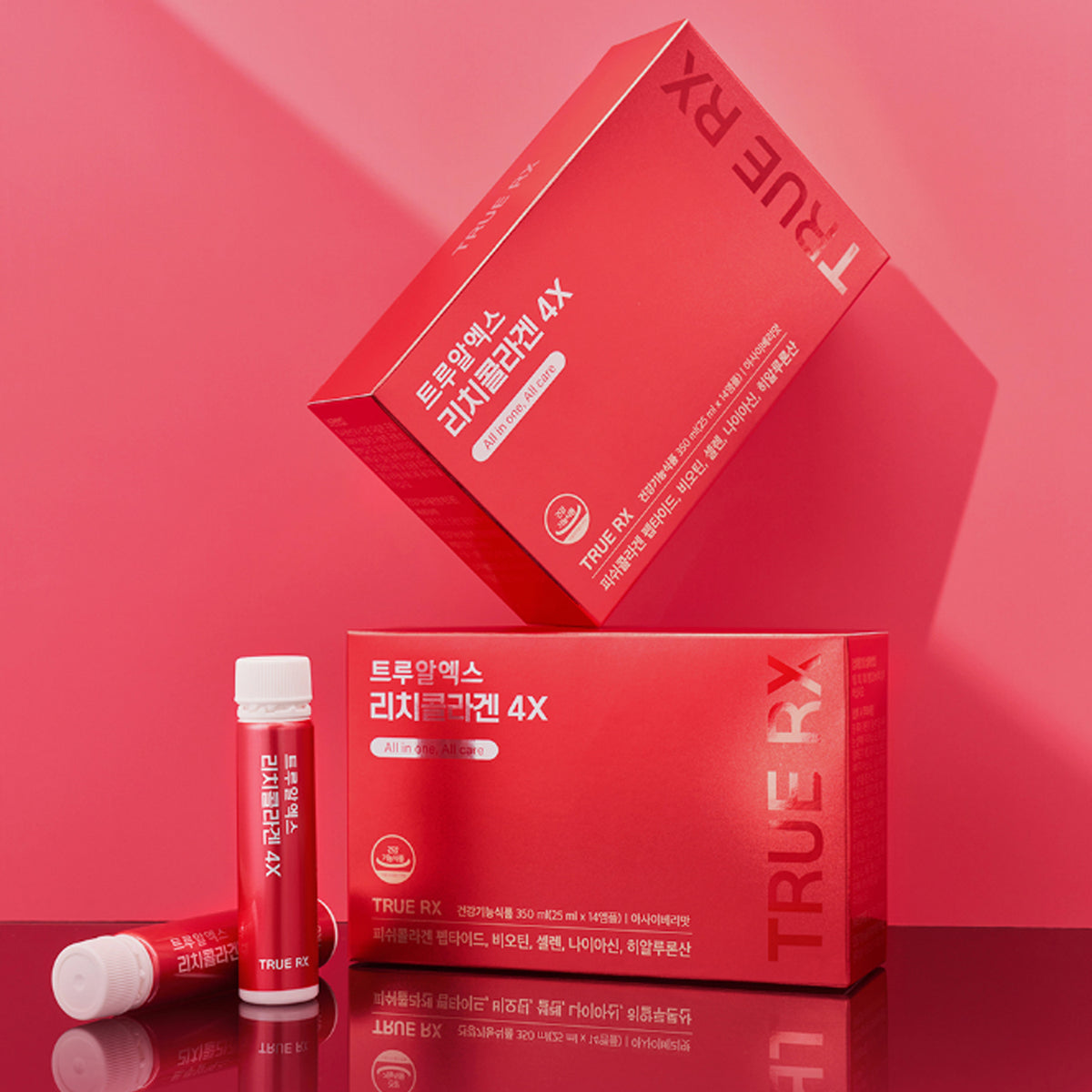 TRUE RX Rich Collagen 4X 25ml × 14 Vials (2 Boxes)