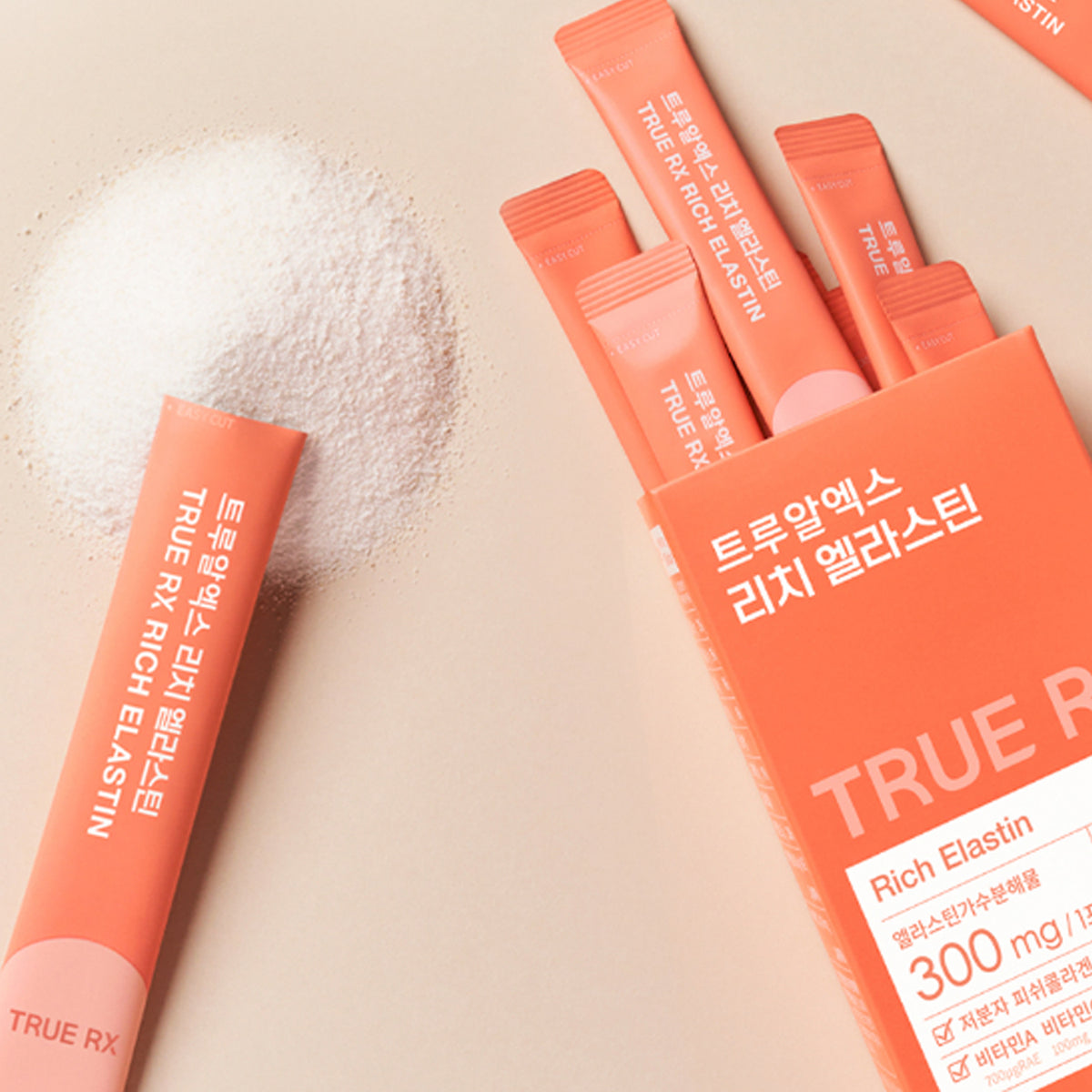 TRUE RX Rich Elastin Collagen 2g × 14 Sticks (3 Boxes)