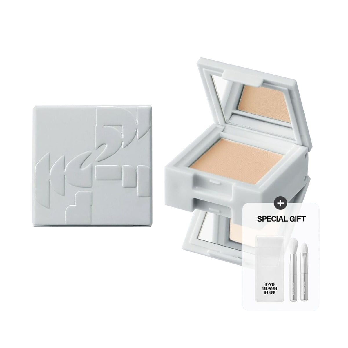 Dos Cubo facial de borrado de dos barras de corte - Skin 2.6g