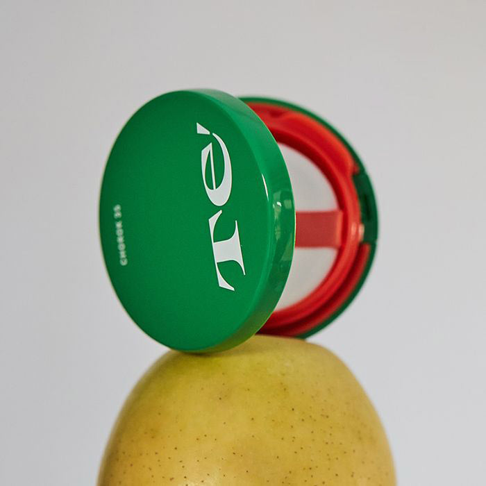 Te 'set chorok35 diario tono-up reenviar el cojín de sol original + rellenar 14g