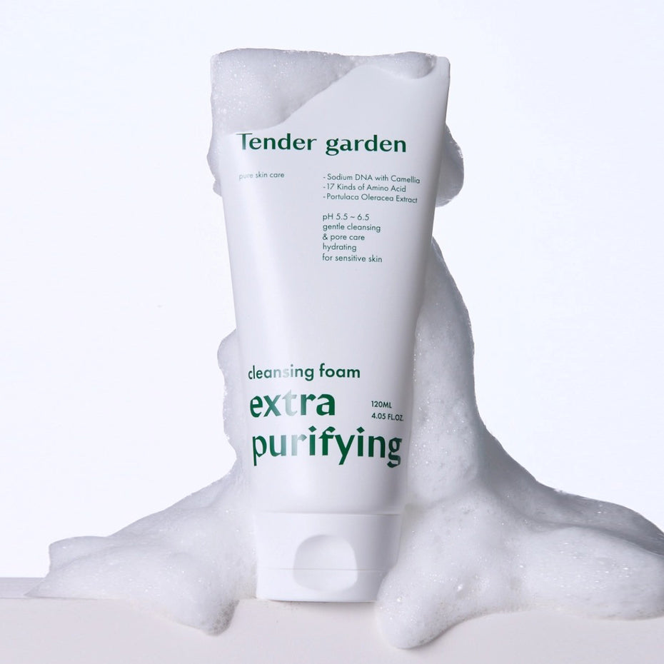 Tender garden Extra Purifying Cleansing Foam 120ml
