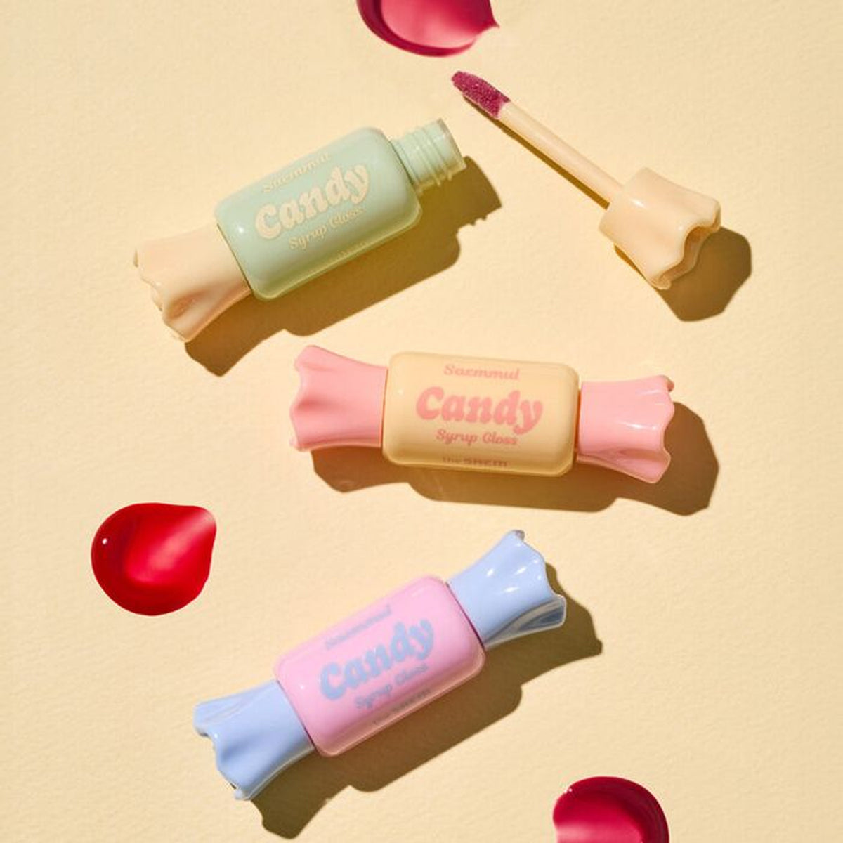 The SAEM Saemmul Candy Syrup Gloss 3 Colors
