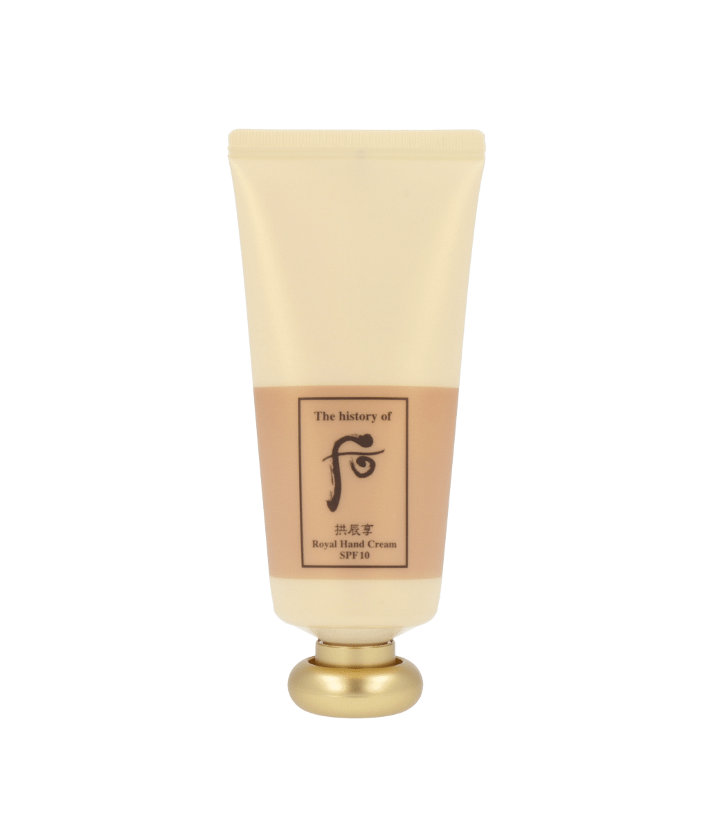 This cream combines the essence of Gongjinbidan, a royal court formula used by Korean royalty, with modern skincare technology to provide anti-aging benefits and sun protection.