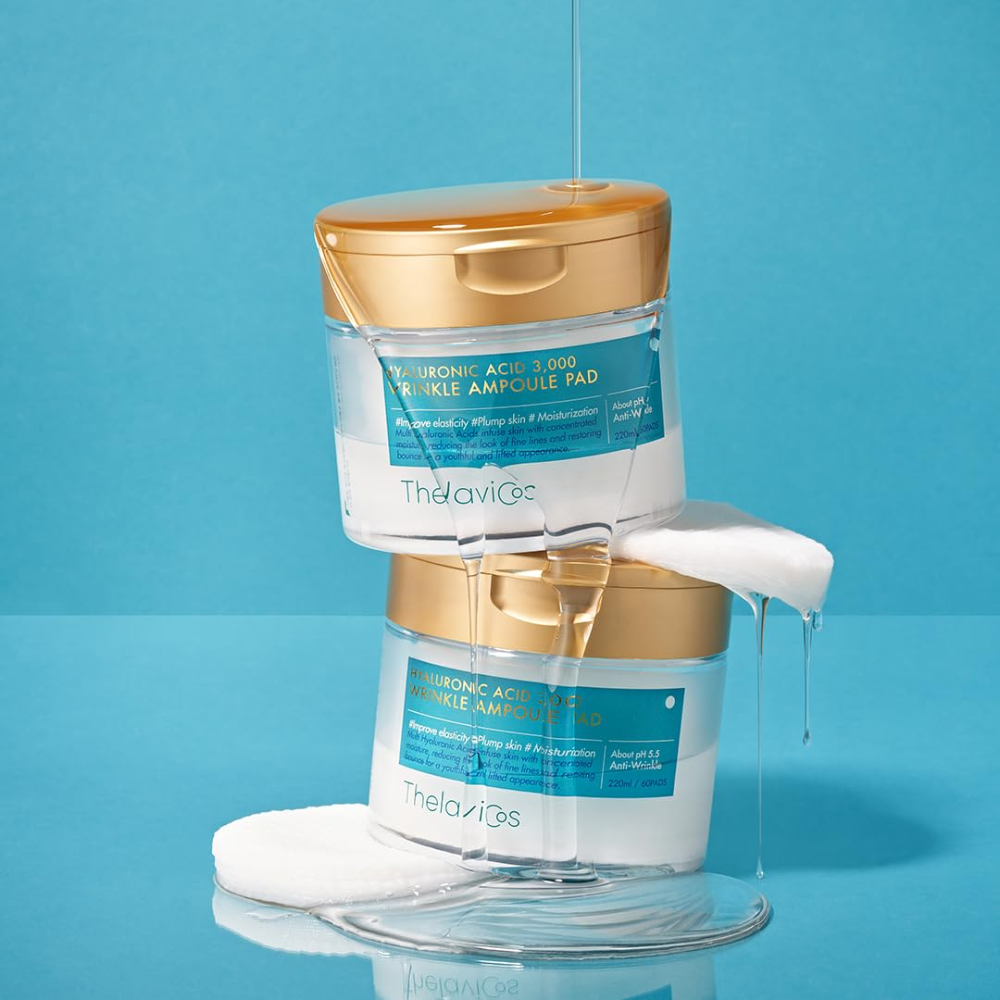 ThelaviCos Hyaluronic Acid 3000 Wrinkle Ampoule Pads
