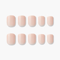 MUZMAK Nail Tips 36pcs #Toe Shoes(Short Square)