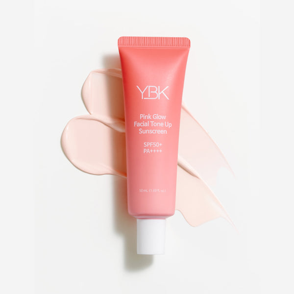 YBK Pink Glow Facial Tone-Up Sunscreen 50ml