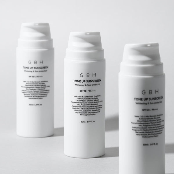 GBH COSMETIC Hypoallergenic Tone-Up Base Sunscreen SPF50+PA++++ 50ml