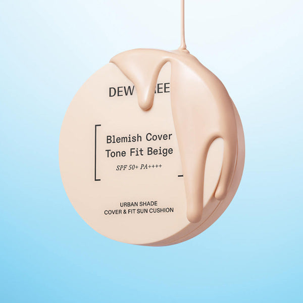 DEWYTREE Urban Shade Cover & Fit Sun Cushion SPF50+PA++++ 14g