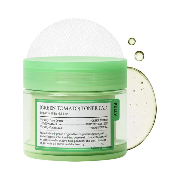 FULLY Green Tomato Toner Pads 180g*60ea