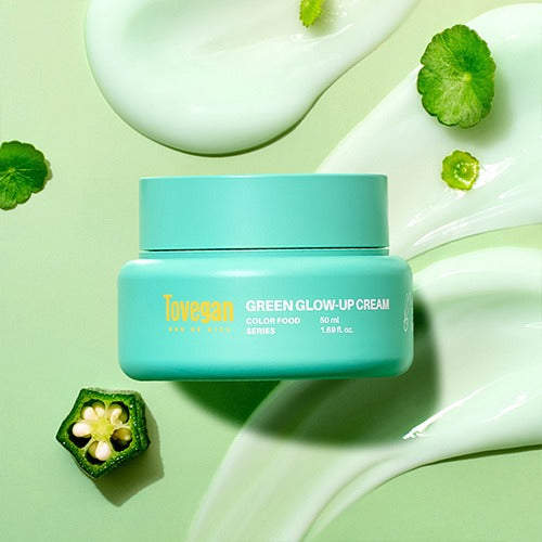 Tovegan Colorfood Series Green Glow-Up Cream 50ml