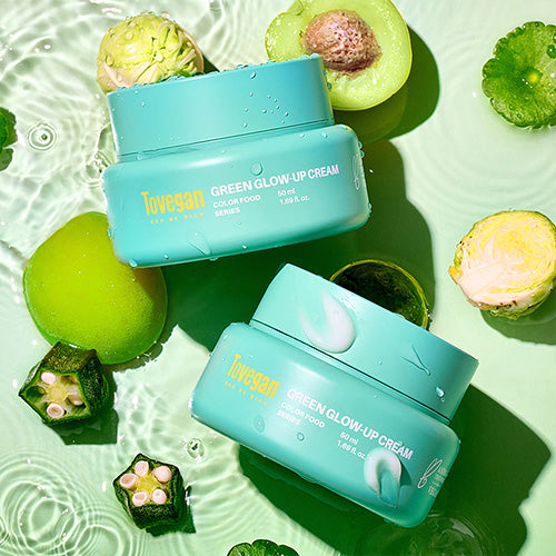 Tovegan Colorfood Series Green Glow-Up Cream 50ml