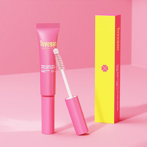 Tovegan Colorfood Series Pink Enriched Eyelash Serum 10ml