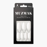 Puntas de uñas muzmak 36pcs #grunge oso (cuadrado corto)