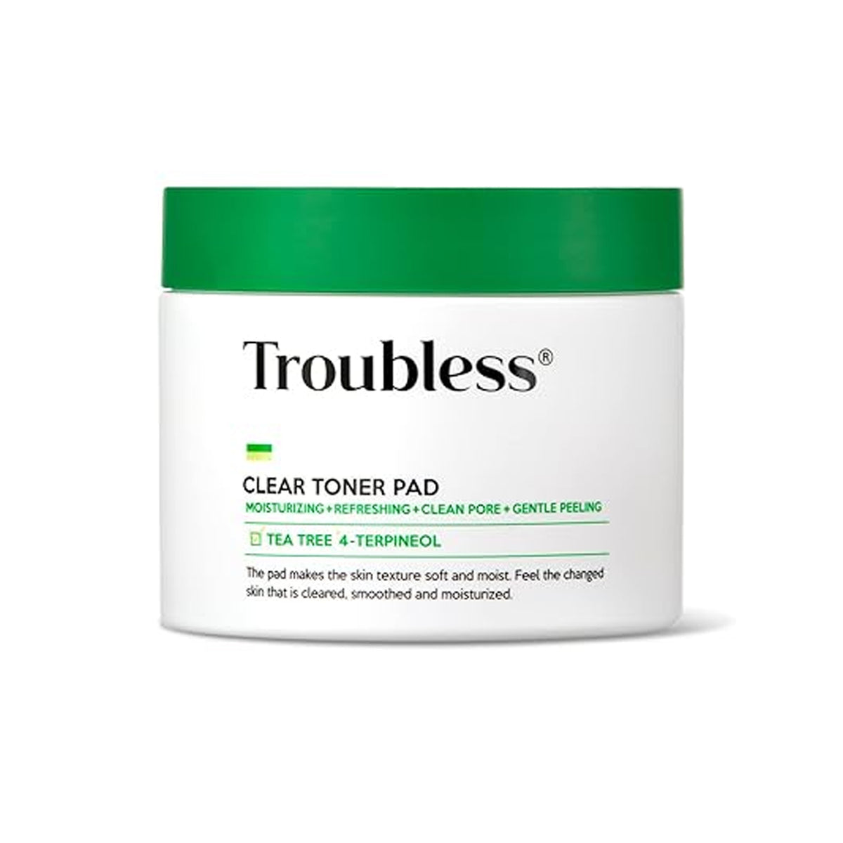 Troubless Clear Toner Pads 60 sheets