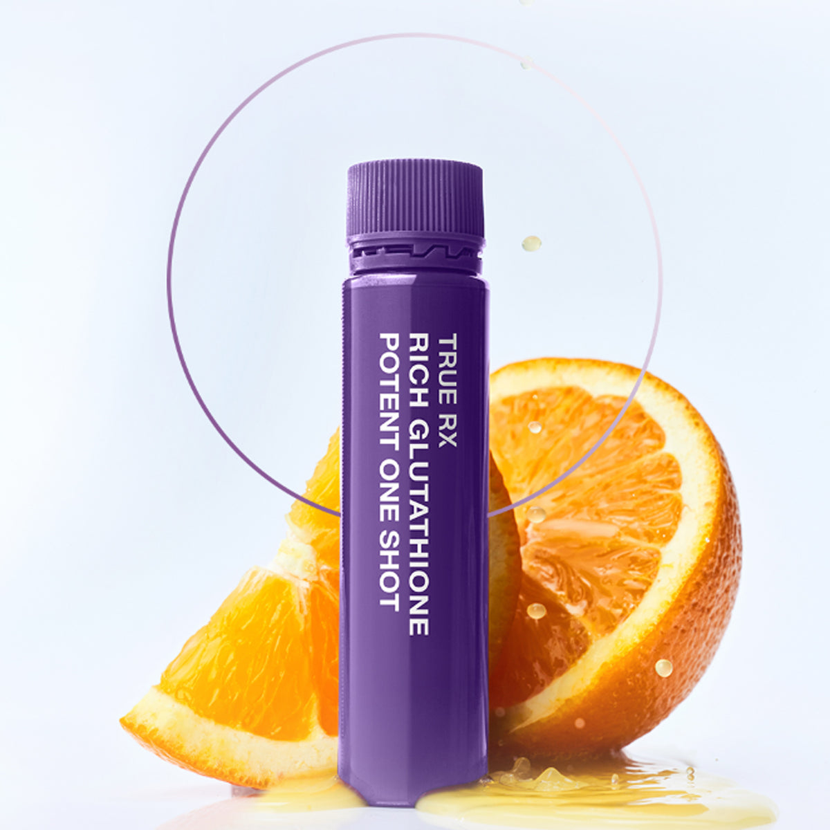 TRUE RX Rich Glutathione Potent One Shot 25ml (6 Vials × 2 Boxes)