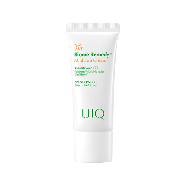 UIQ Biome Remedy Mild Sun Cream SPF50+ PA++++ 20ml