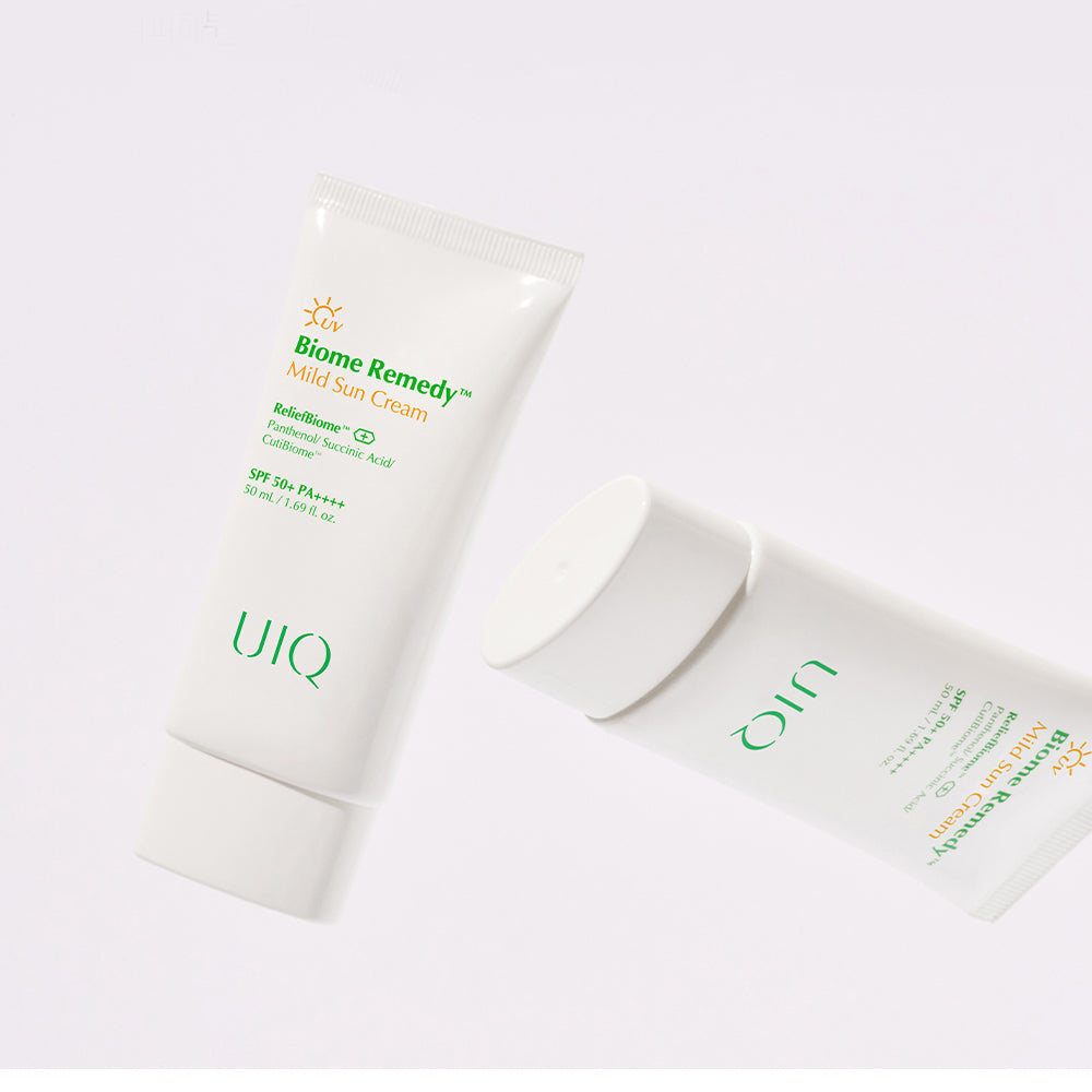 UIQ Biome Remedy Mild Sun Cream SPF50+ PA++++ 50ml