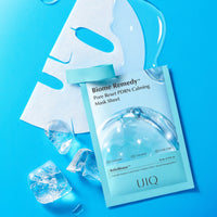 UIQ Biome Remedy Pore Reset PDRN Calming Mask Sheets 22ml 5ea