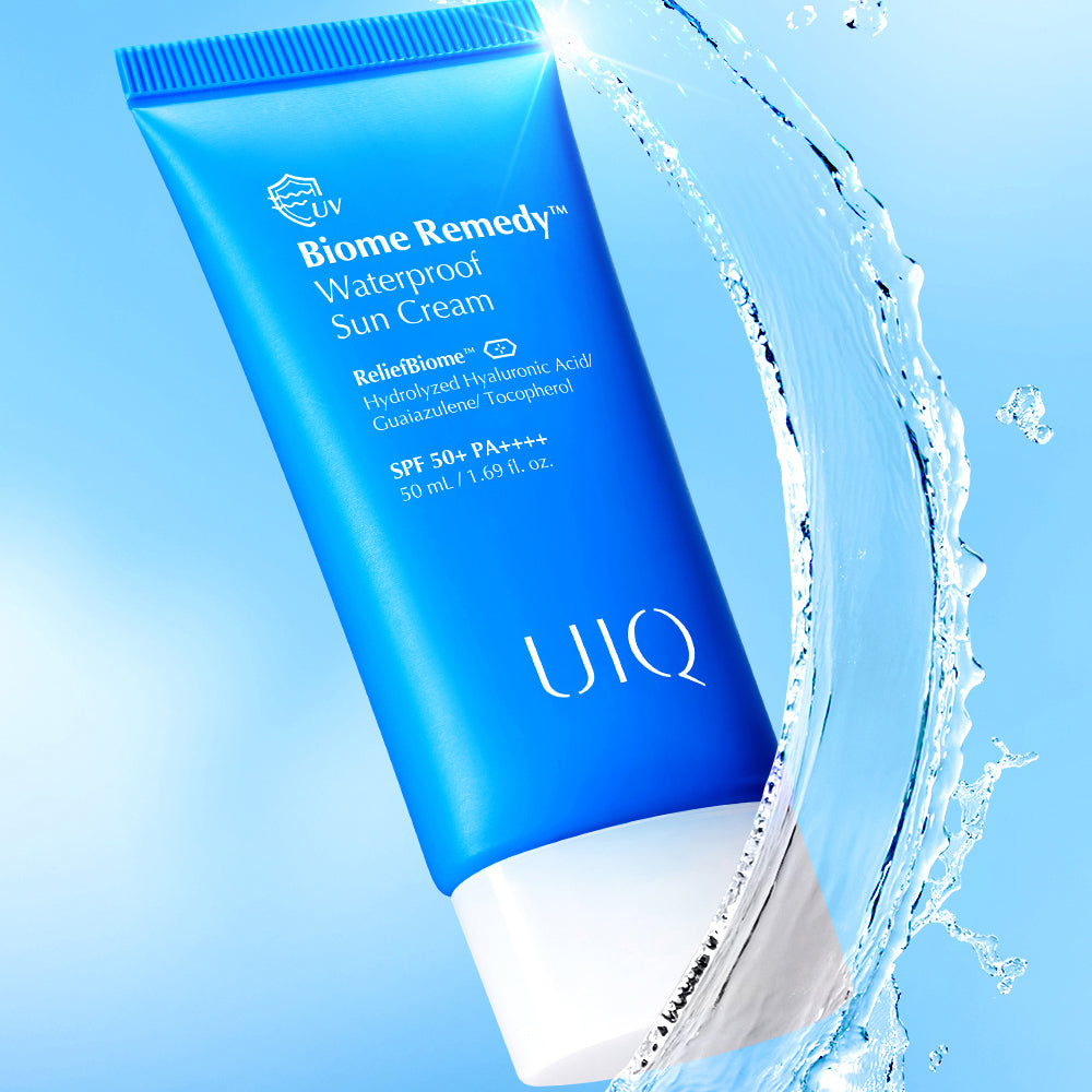 UIQ Biome Remedy Waterproof Sun Cream SPF50+ PA++++ 50ml