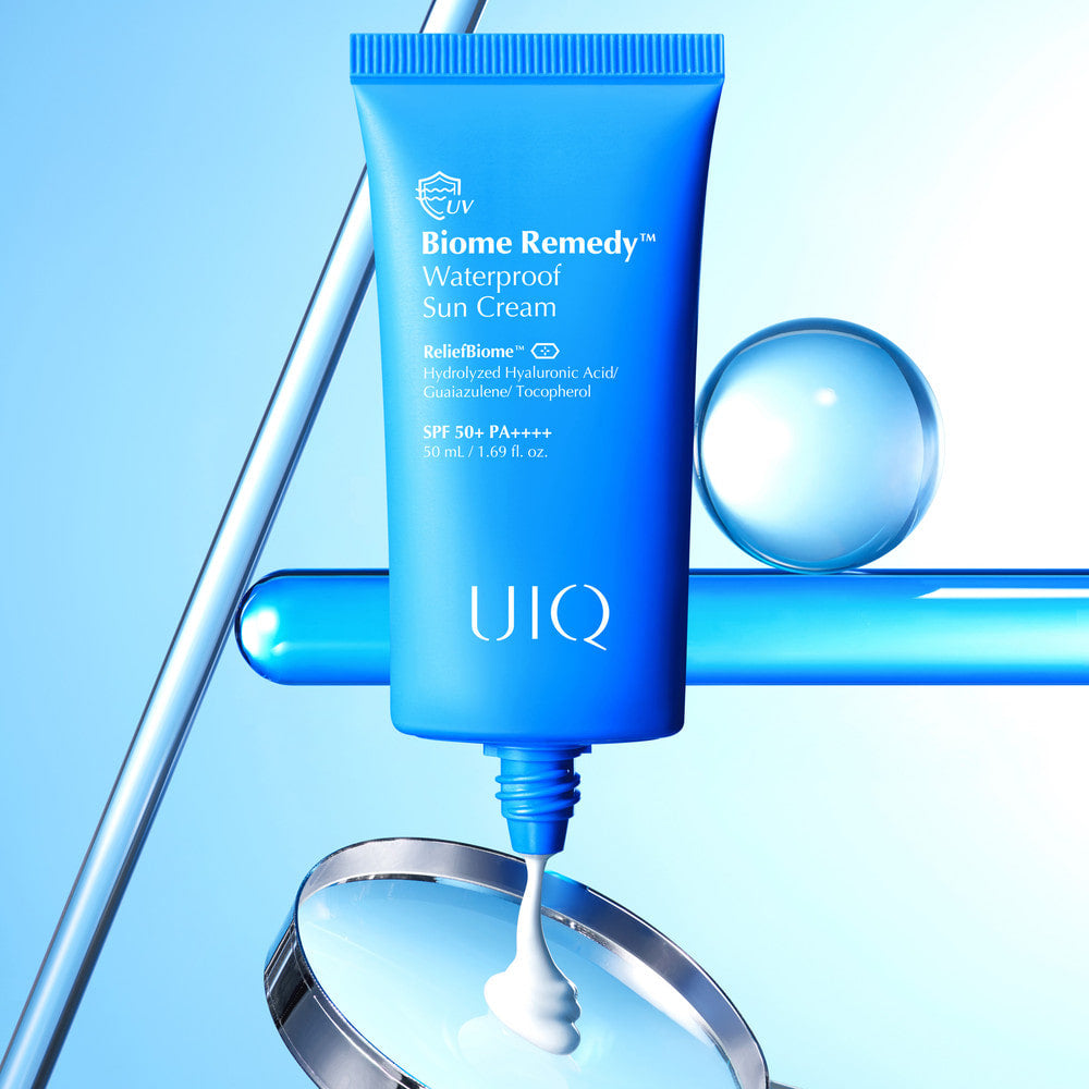 UIQ Biome Remedy Waterproof Sun Cream SPF50+ PA++++ 50ml