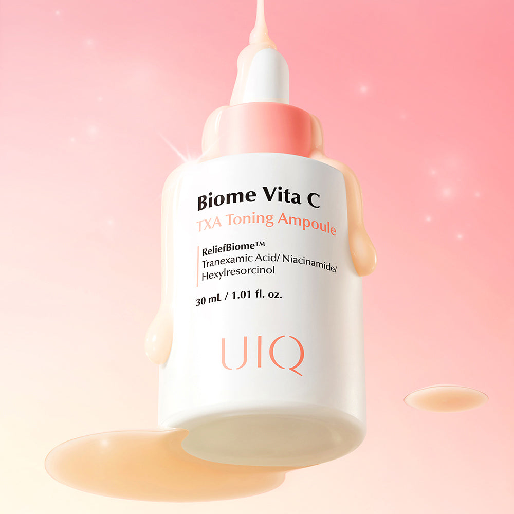 UIQ Biome Vita-C Tranexamic Acid Toning Ampoule 30ml