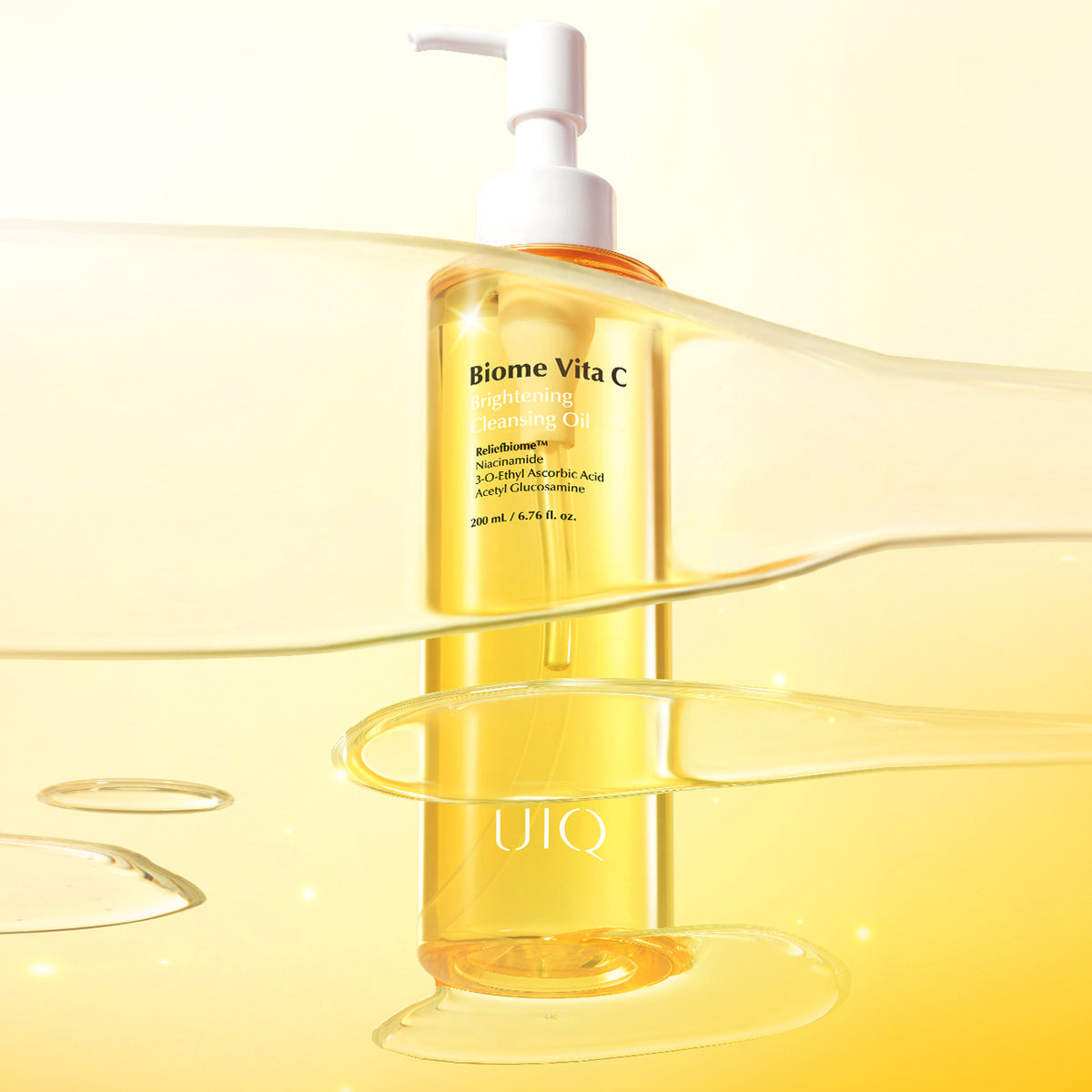UIQ Biome Vita C Brightening Cleansing Oil 200ml