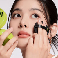 Desgashia satin use recargador de cojín verde saludable spf 30 pa ++ 15g * 21 colores