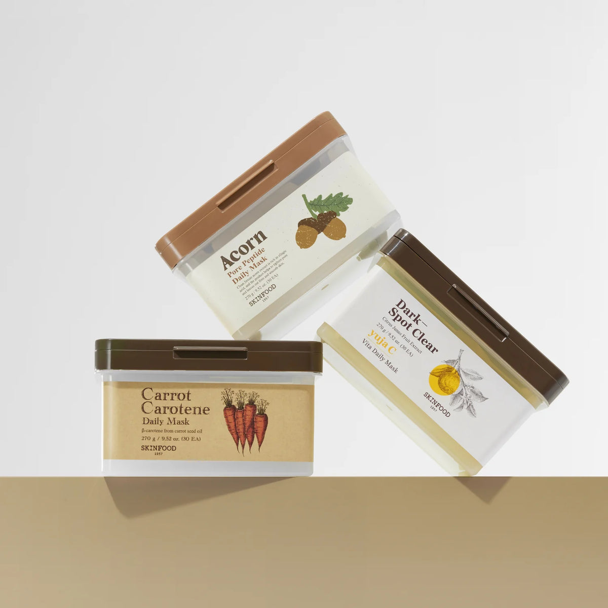 (Mhark) SKINFOOD Acorn Daily Mask 270g - DODOSKIN