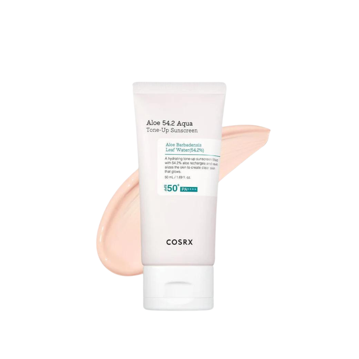 COSRX Aloe 54.2 Aqua Tone-up Sunscreen SPF 50+ PA++++ 50ml - DODOSKIN