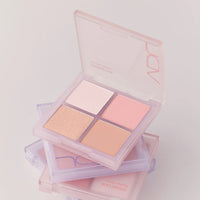VDL Cheek Stain Blusher Palette 2 colors