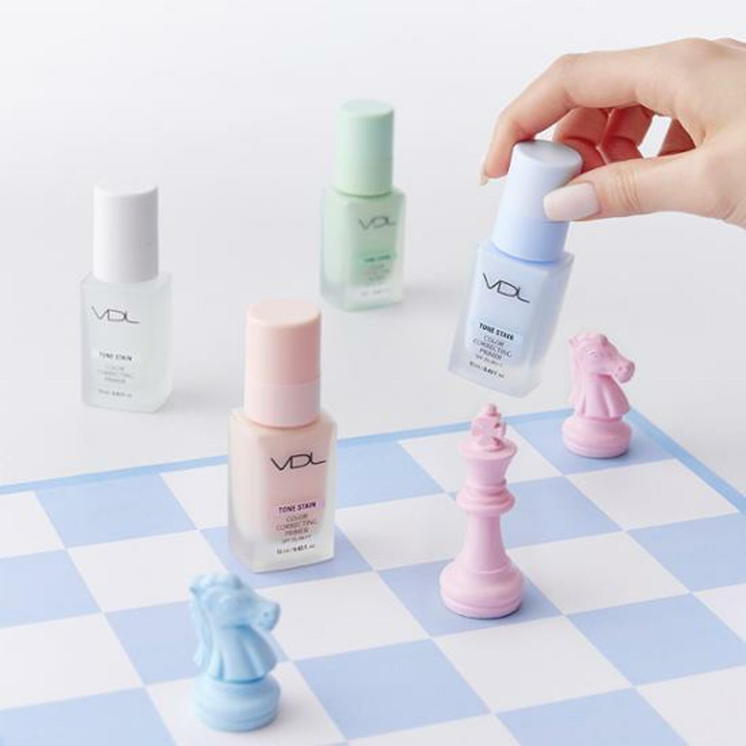 VDL Tone Stain Color Correcting Primer Mini 13ml | DODO SKIN