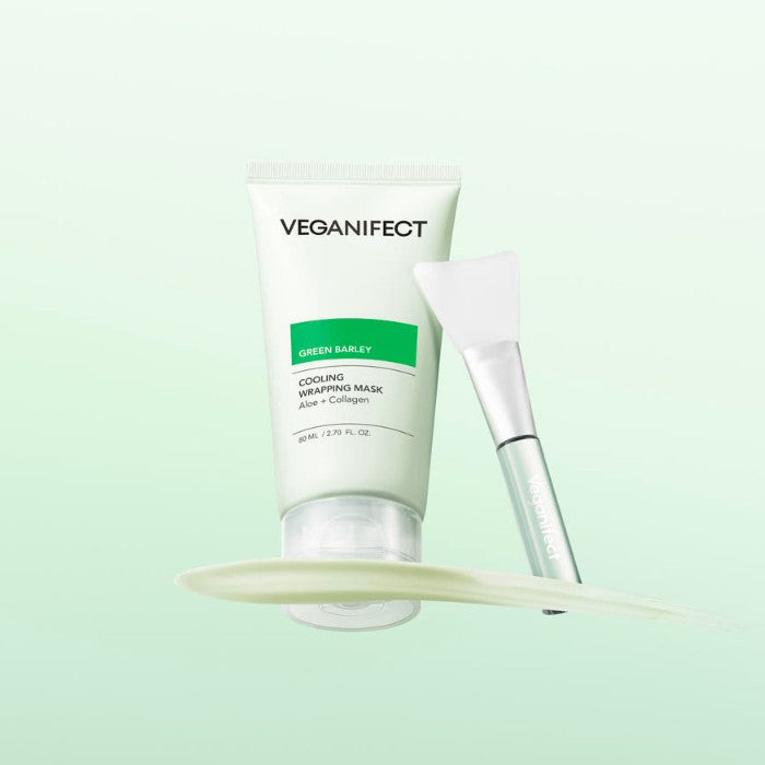 VEGANIFECT Green Barley Cooling Wrapping Mask 20ml