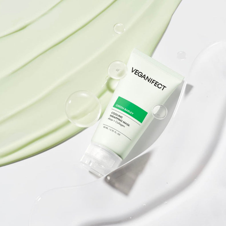 VEGANIFECT Green Barley Cooling Wrapping Mask 20ml