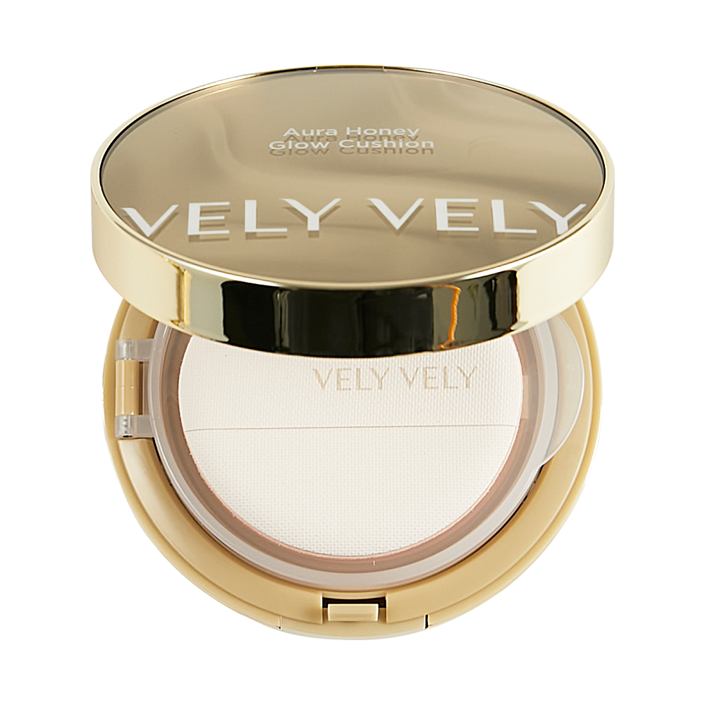 [Expiration imminen] VELY VELY Aura Honey Glow Cushion SPF50+ PA+++ 15g
