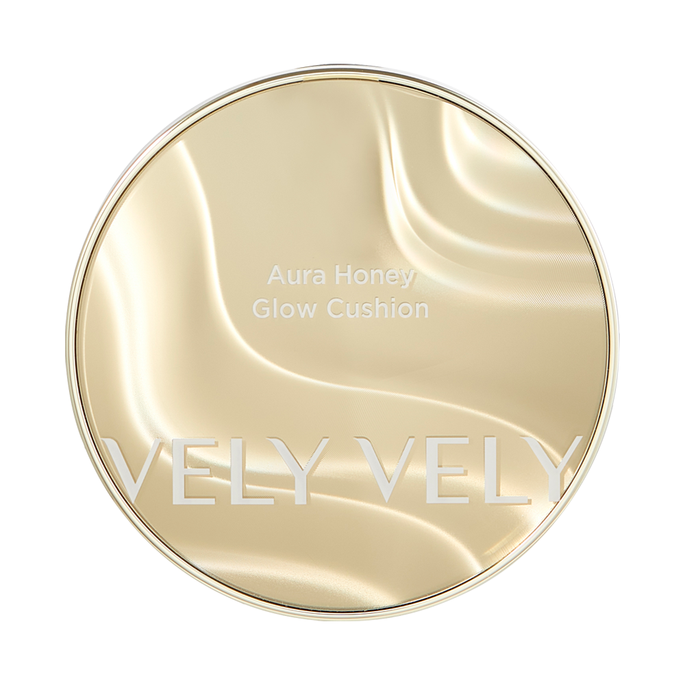Vely Vely Aura Honey Glow Cushion SPF50+ PA +++ 20g