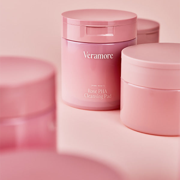 VERAMORE Pore Reset Rose PHA Pad 220ml 70ea