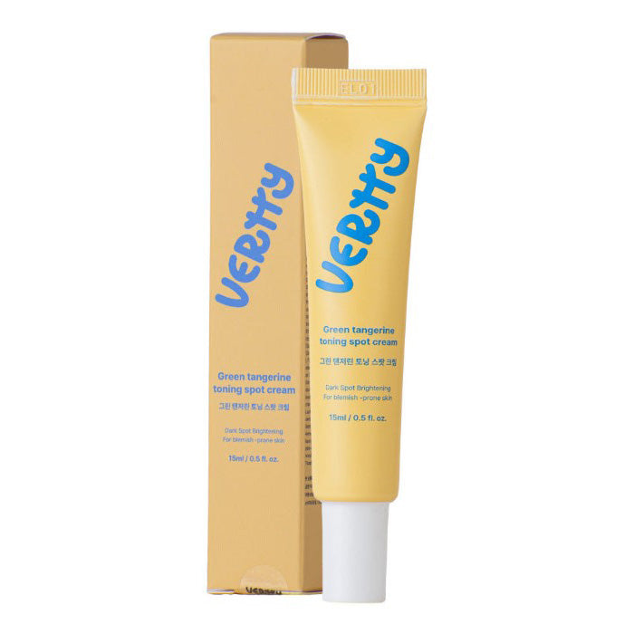 VERTTY Green Tangerine Toning Spot Cream 15ml