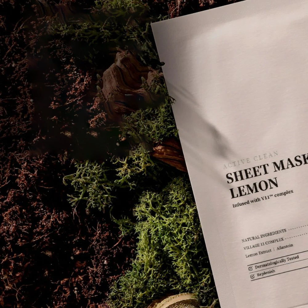 VILLAGE 11 FACTORY Active Clean Lemon Sheet Mask 23g 10ea