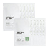 VILLAGE 11 FACTORY Active Clean Tea Tree Sheet Mask 23g 10ea