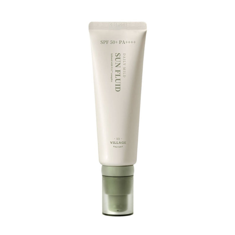 VILLAGE 11 FACTORY Daily Mild Sun Fluid SPF50+ PA++++ 50ml