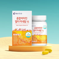 (NEWK) BOTO Multi Vitamin Mineral 15 600mg*90 Capsules - DODOSKIN
